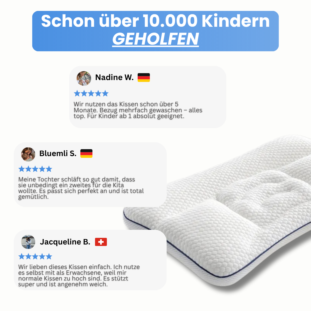 Lunora™ - Ergonomisches Kinderkissen