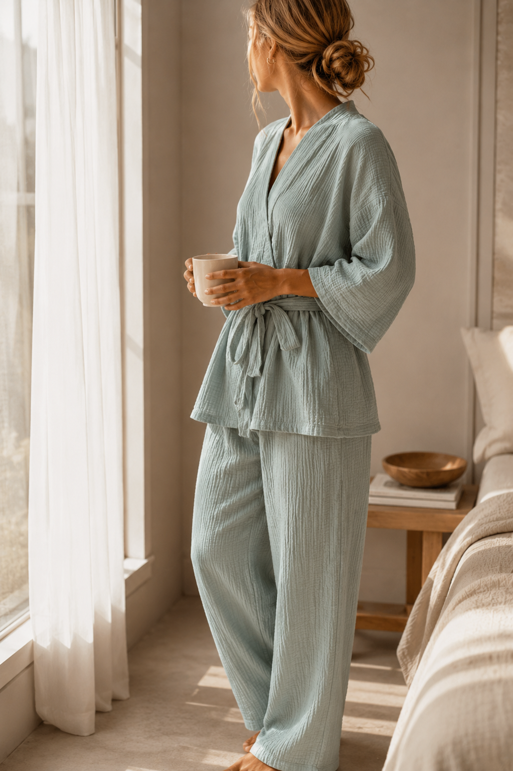 Brisa™ Musselin-Pyjama