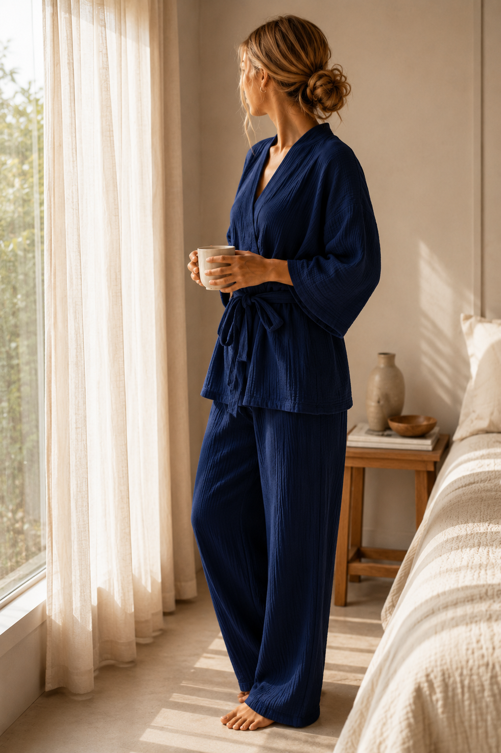 Brisa™ Musselin-Pyjama