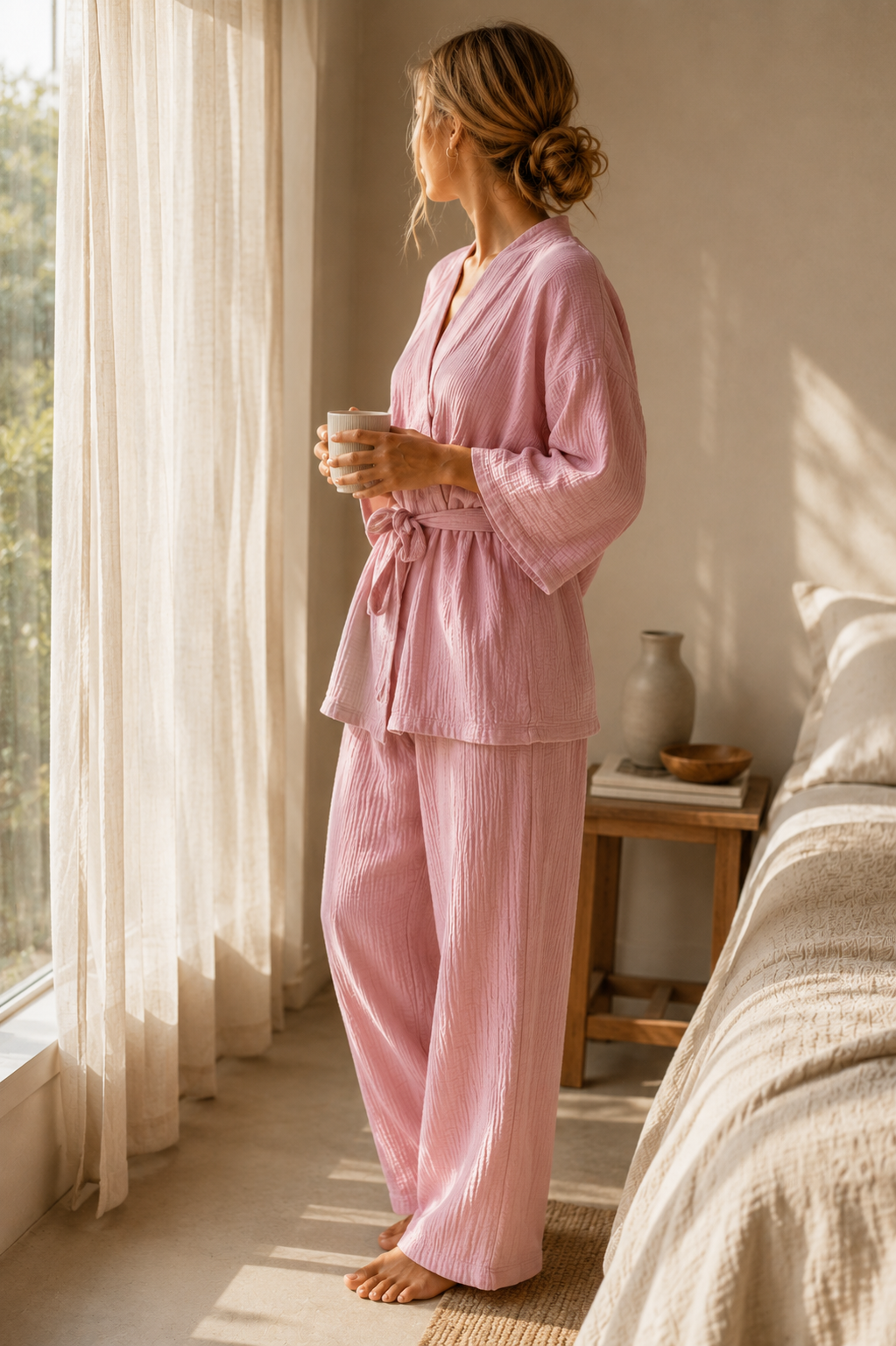 Brisa™ Musselin-Pyjama