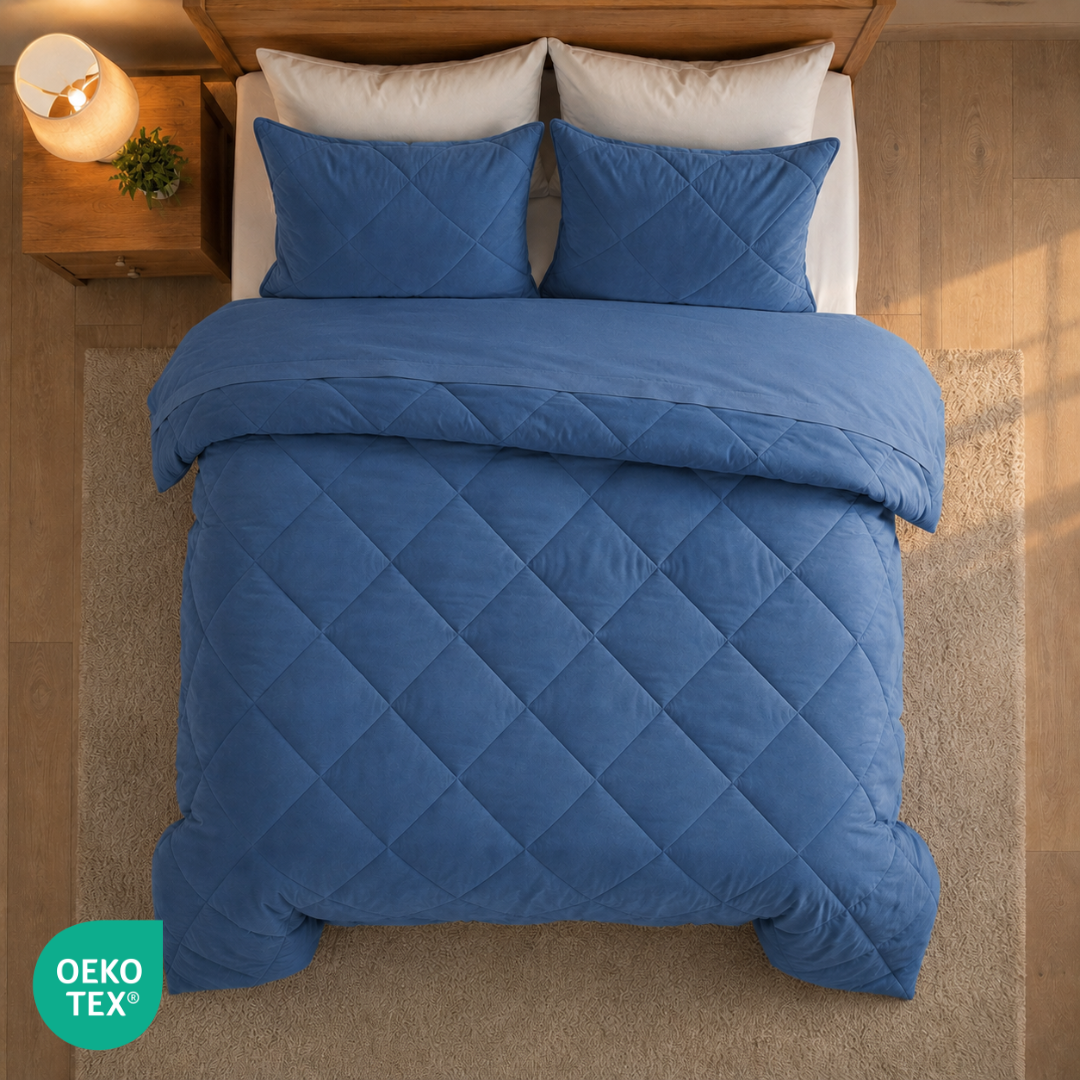 CloudFresh™ Decke – Die 2-in-1 Ganzjahresdecke, die den Bettbezug überflüssig macht.