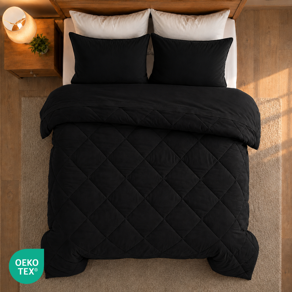 CloudFresh™ Decke – Die 2-in-1 Ganzjahresdecke, die den Bettbezug überflüssig macht.