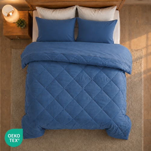 CloudFresh™ Decke – Die 2-in-1 Ganzjahresdecke, die den Bettbezug überflüssig macht.
